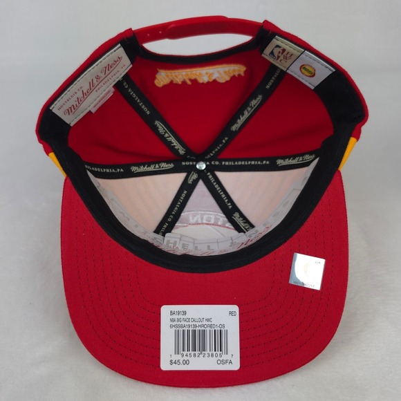 専用ページC Houston Rockets Mitchell & Ness NBA Snapback Hat Cap Big